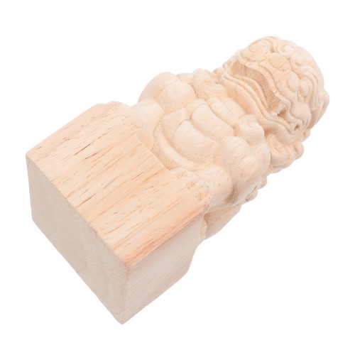 Bridge finials wooden - bridge, lion