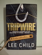 TRIPWIRE Lee Child UK 1st edition 1999 Hardcover Jack Reacher VGC plus Bookmark