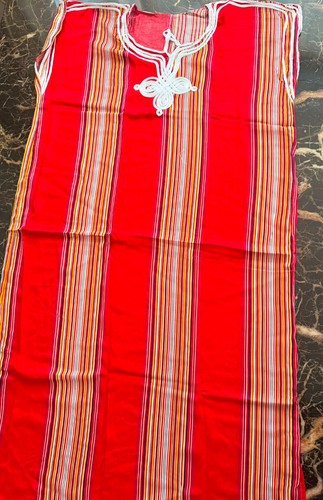 Moroccan gandoura kaftan maxi - gandoura,