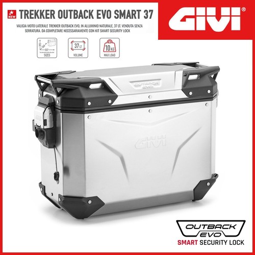 Left suitcase givi trekker - left,