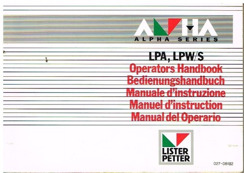 Lister petter lpa - petter,