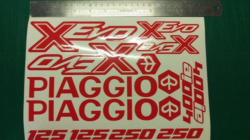Piaggio xevo decal - xevo, sticker