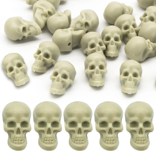 Pcs mini plastic - plastic, skull