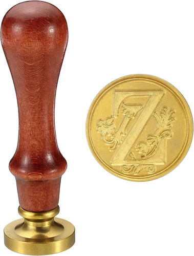 Alphabet wax seal stamp - z,