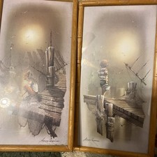2 Framed Prints By Andres