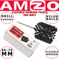 Neilsen Flexible Honing Tool 180 Grit 68–70mm Cylinder Engine Brake Bore Brush