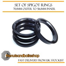 Spigot Rings (4) 70.1 to 56.1