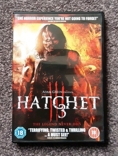 Hatchet dvd 2013 rare hard - 2013,