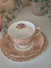 Colclough Pretty Peach Tea Set