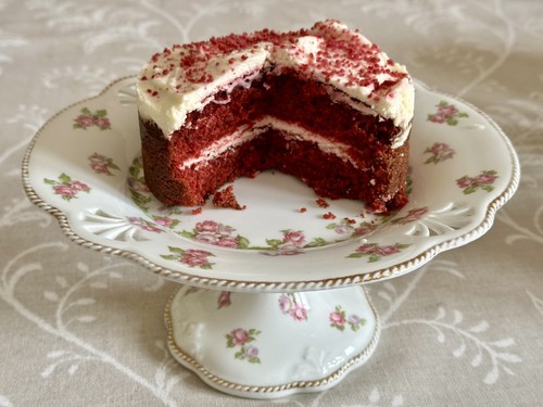 Vintage antique cake stand - antique,