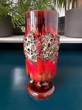 West German fat lava pedestal
