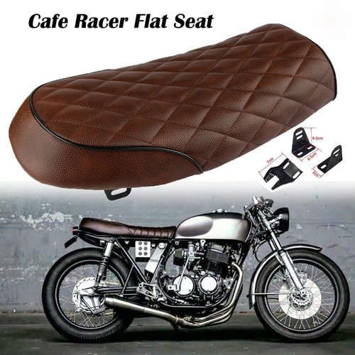 Motorcycle brat flat seat - motorcycle,