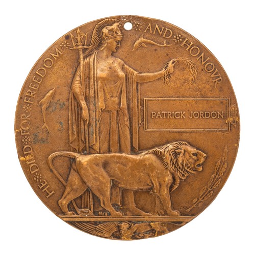 Ww1 memorial plaque patrick - ww1,