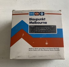 NEW VINTAGE 1980s BLAUPUNKT MELBOURNE MR23 RADIO CASSETTE PLAYER VW, AUDI -BOXED