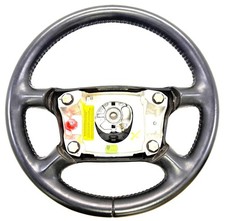 Porsche 4 Spoke Black Leather