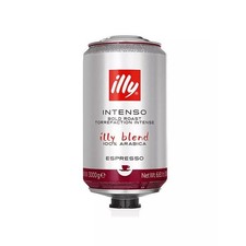 Illy Espresso Beans 100% Arabica Intenso Bold Roast 3 kg 6.6LBS Scad 27-28 Cap