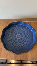 Denby Midnight Flan Dish. Excellent Condition