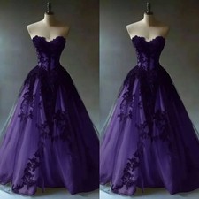 Gothic Purple Black Wedding