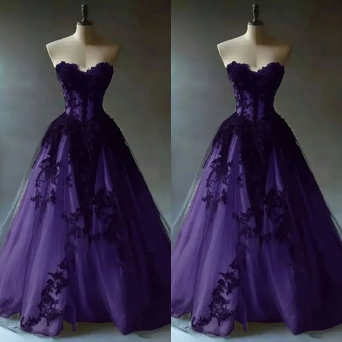 Gothic purple black - purple,