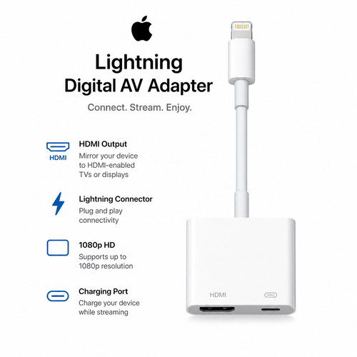 For apple charging connect to - charging,