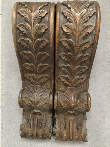 Pair antique mahogany - pair, of