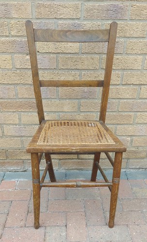 Cane seated bedroom - seated, /