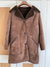 Ladies Genuine Oakleaf Sheepskin Coat - Size 38