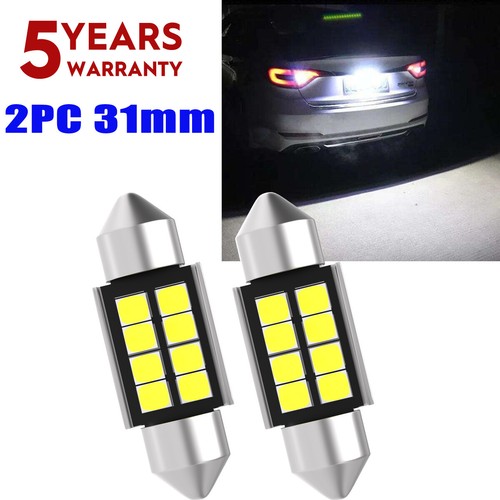 31mm white 16smd led - 2x,