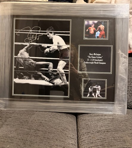 Barry mcguigan signed boxing - barry,