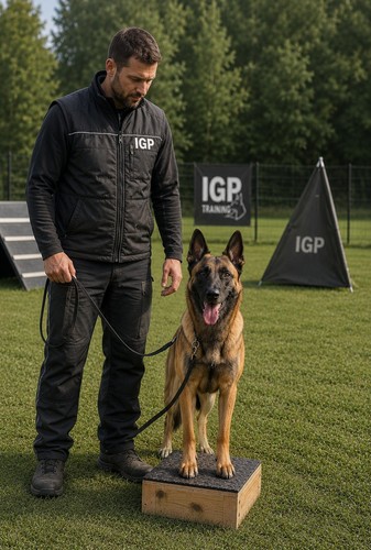 Dog training pivot - dog,