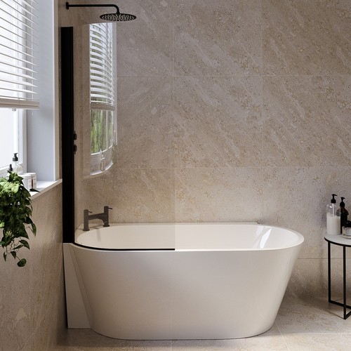Freestanding shower bath - shower,