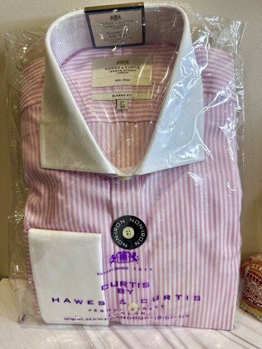 New hawes curtis mens pink - &,