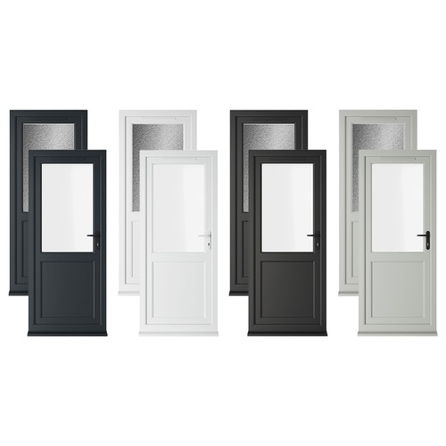 Bespoke pvc single door - bespoke,