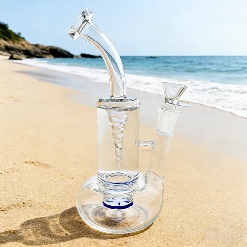 Thick glass bong tornado - glass,