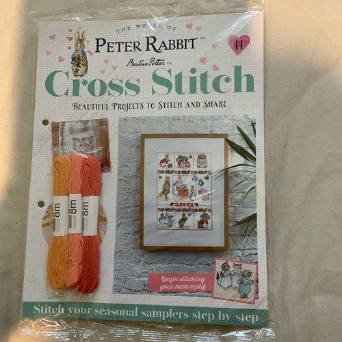 Peter rabbit cross stitch - cross,