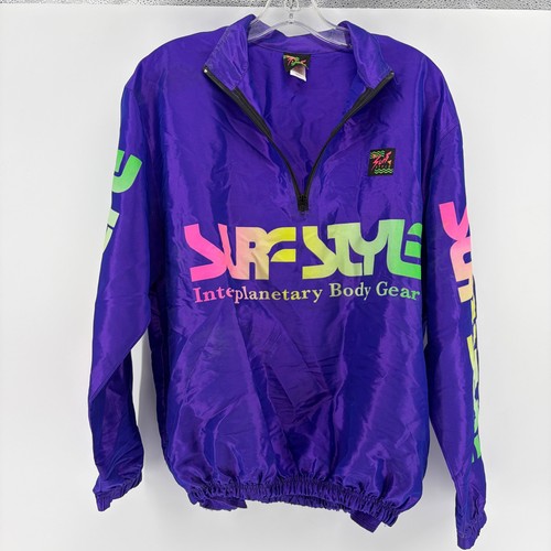 Surf style windbreaker - surf,
