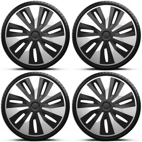 Wheel trims black silver - black,