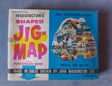 Vintage Waddington's JIG-MAPS - choose from the list
