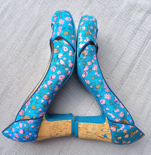 Ruby shoo women blue floral - women's,