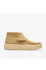 New Men’s Clarks Originals Wallabee Cup Boots Maple Suede UK Size 8.5 G / 42.5 