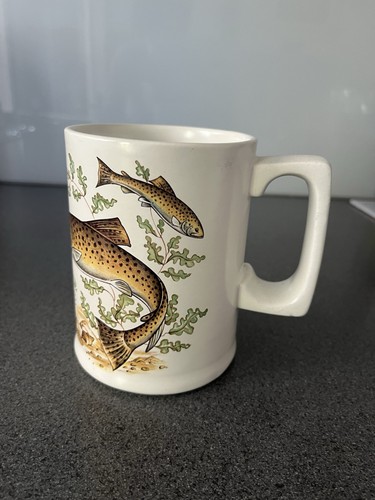 Vintage arthur wood trout mug - vintage,