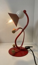 Memphis Style 1980 Lamp In Red