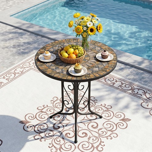 Round bistro table - bistro,