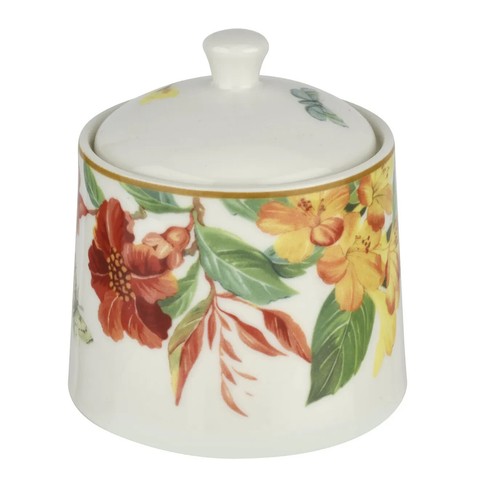Spode maui covered sugar bowl - spode,