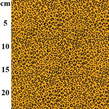 Animal Leopard print Cheetah Cat Skin 100% Cotton Fabric Sewing Craft Metre FQ