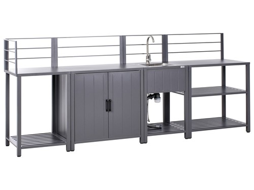 Piece outdoor kitchen set - kitchen,