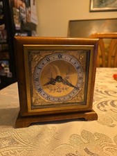 Antique Small Clock By Elliott Of London In Working Order