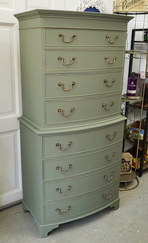 Tall painted chest - 'chest, on