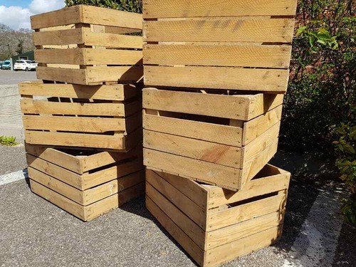 Wooden crate boxes storage - crate,