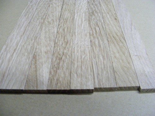 Oak hardwood wood strips